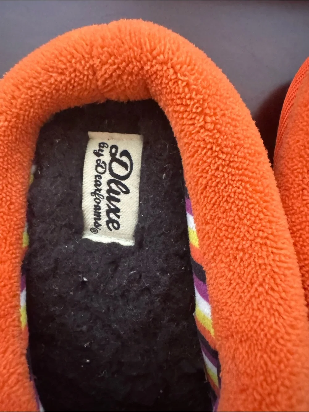 Dear foams Orange Pumpkin Kids Slippers
